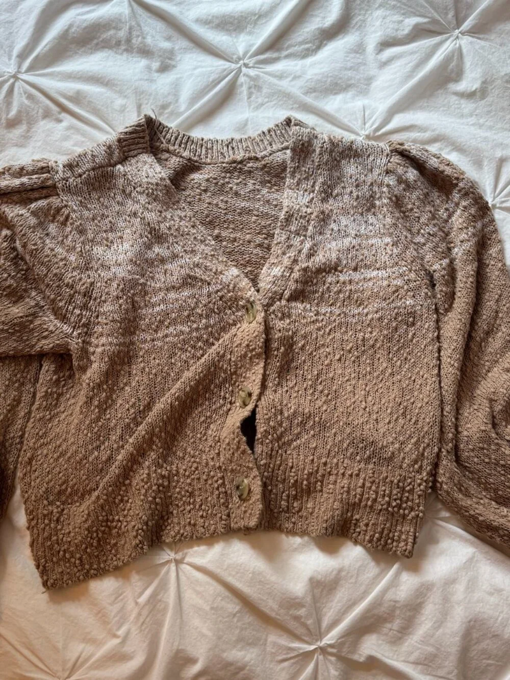 J.Crew Reversible Space-Dyed Cardigan — Size XL — 100% Cotton